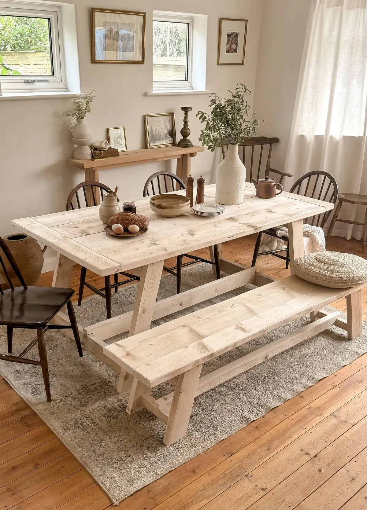 refectory-rustic-dining-table-natural-bench
