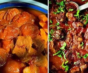 طرز تهیه خورش آلو با گوشت تکه ای / بهترین طعم و مزه ای که از یه خورش انتظار داری