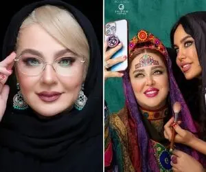 شاخ ترین میکاپ آرتیست که خانومای بازیگرو ازین رو به اون رو کرد؛ باورنکردنیه این حجم خوشگلاسیون!