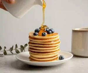آموزش آشپزی؛ طرز تهیه پنکیک خوشمزه برای صبحانه