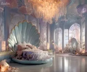 معماری خلاقانه؛ شیخ عرب بعد ۱۰ تا پسر دختر دار شده براش قصر صورتی سفارشی ساخت تجملاتی