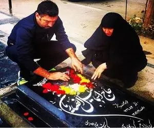 نام پدر علی انصاریان چیست و قبرش کجاست؟