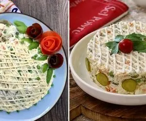 ترفندهای خوشمزه تر شدن الویه؛  چرا بعضی وقتا سالاد الویه بوی بدی می گیره؟ 