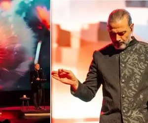 آواز پر طمطراق؛ علیرضا قربانی با مرا ببخش فضای اسپیناس پالاس رو حسابی عاشقانه کرد