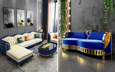 مبلمان مدرن و اروپایی مد 1404 در ایران؛ طراحی برگرفته شده از دیزاین منزل اشراف زادگان