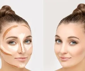 ترفندای ساده کانتورینگ بینی؛ با چند تا حرکت یه بینی قلمی و جذاب بساز و کیییفشو ببر!