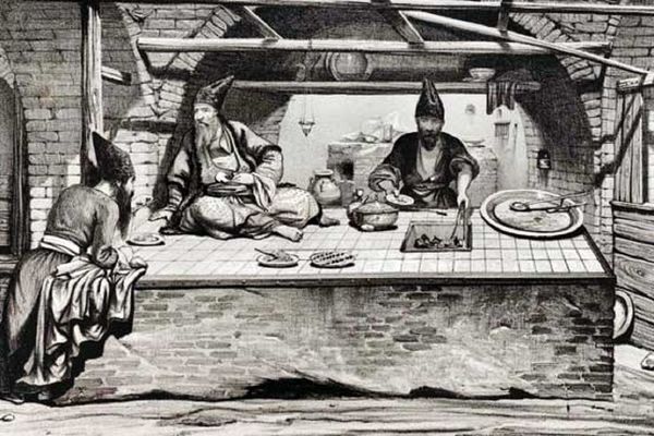 سوار ماشین زمان بشوید، غذای خیابانی عجیب و لذیذ در ایران قدیم