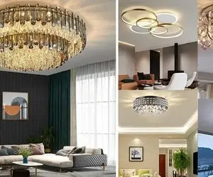 راهنمای خرید انواع و اقسام لوستر سقفی / شناختن ابعاد و طرح مناسب متراژ کوچیک و بزرگ