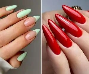 معرفی انواع خوشگلترین لاک ناخن پاستیلی / این طرح های شارپ واسه 2024 خیلی مد شدن