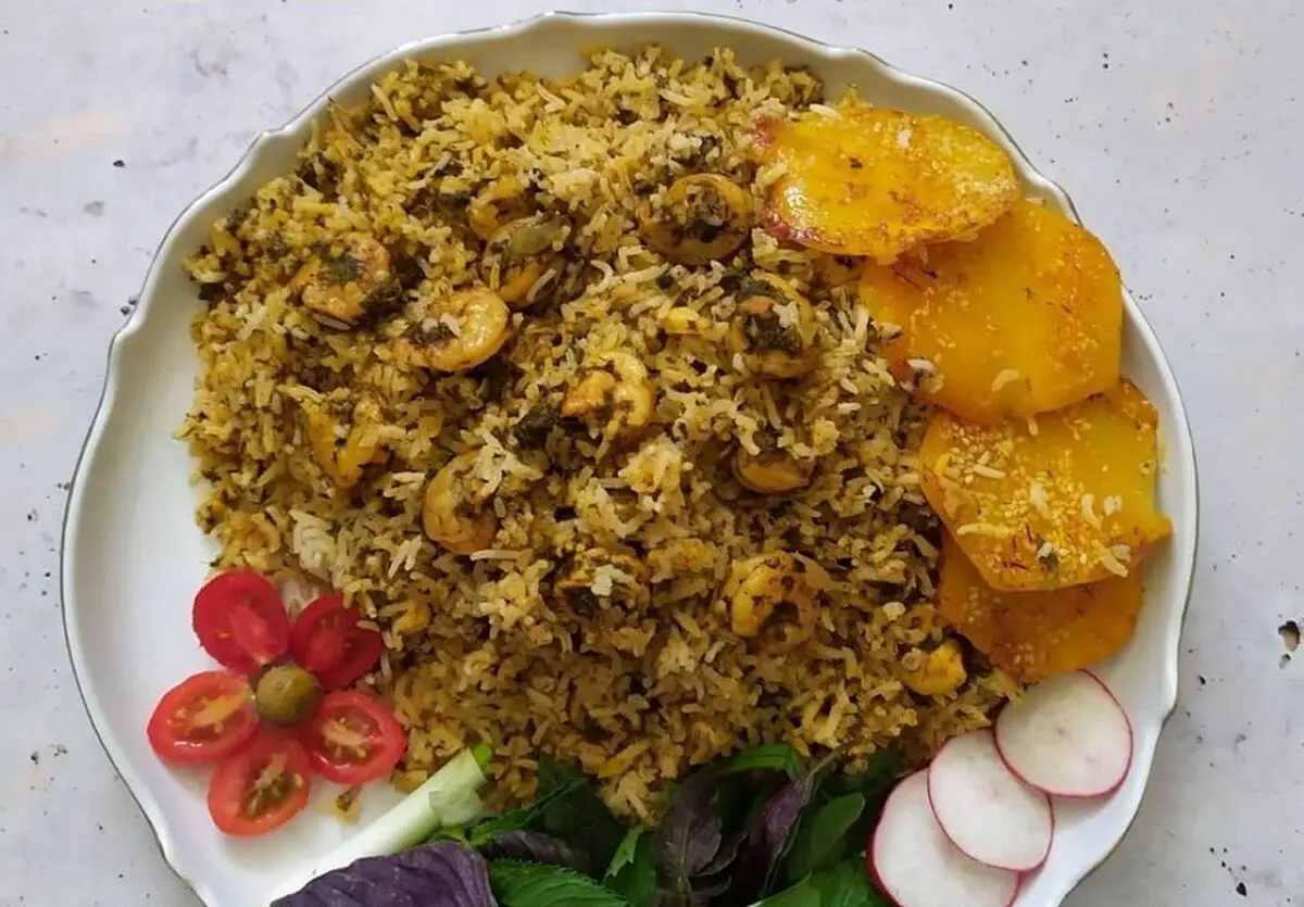 میگو پلو