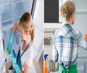 صفر تا صد تمیز کردن یخچال وقتی حوصله نداری/ سه سوته یه یخچال تمیز داشته باش