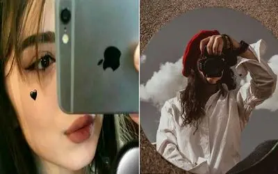 ژست های آینه ای برای عکاسی بدون این که چهره معلوم باشه؛ مخصوص پروفایل گنگ، خفن و شیک