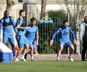 امشب، اولین تمرین استقلال در عربستان