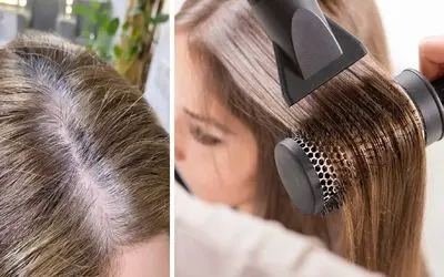 چه رنگ مویی برای پوشوندن موهای سفید و ضخیم بهتره؛ به علاوه روش رنگ موقت مو بدون آسیب