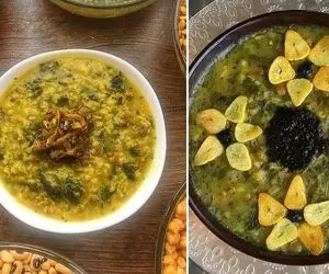 دستور پخت آش ماش سنتی / خوشمزه ترین آش محلی که خیلی راحت آماده میشه