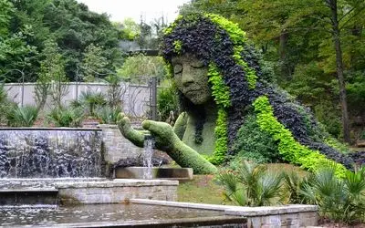 ایده های خلاقانه؛ گل کاری این باغ همه رو مات و مبهوت کرده شیخای عرب دنبال باغبونشن