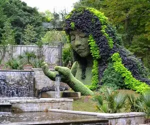 ایده های خلاقانه؛ گل کاری این باغ همه رو مات و مبهوت کرده شیخای عرب دنبال باغبونشن