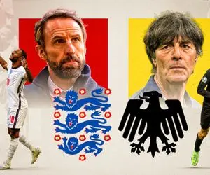 ساعت بازی فوتبال انگلیس – آلمان در یورو ۲۰۲۰ سه شنبه 8 تیر