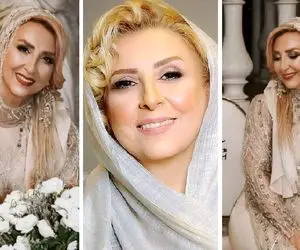 تیپ نامتعارف "مرجانه گلچین" در جشن حافظ؛ باد زد و ساپورتی که آبروشو برد!