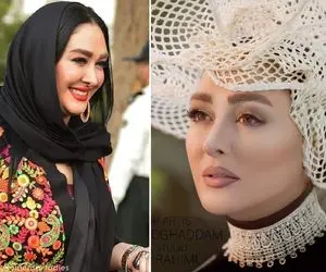 "الهام حمیدی" موهای بافتشو نشون همه داد؛ چه شوهر پولدار و خفنی تور کردی!