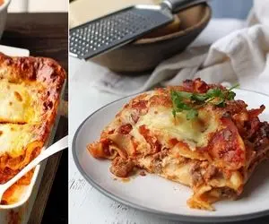 (ویدئو) طرز تهیه لازانیا؛ یه سس بشامل بزن تنگش دیگه خشک و سفت نمیشه