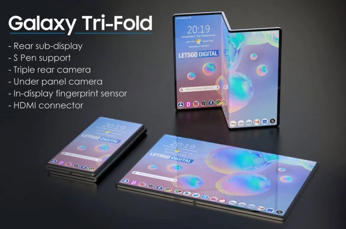 Galaxy Tri-Fold