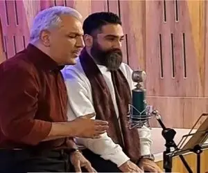 آواز معروفا؛ مهران مدیری با علی زند وکیلی الهی بعد تو بارون بگیره میخونن محو میشی