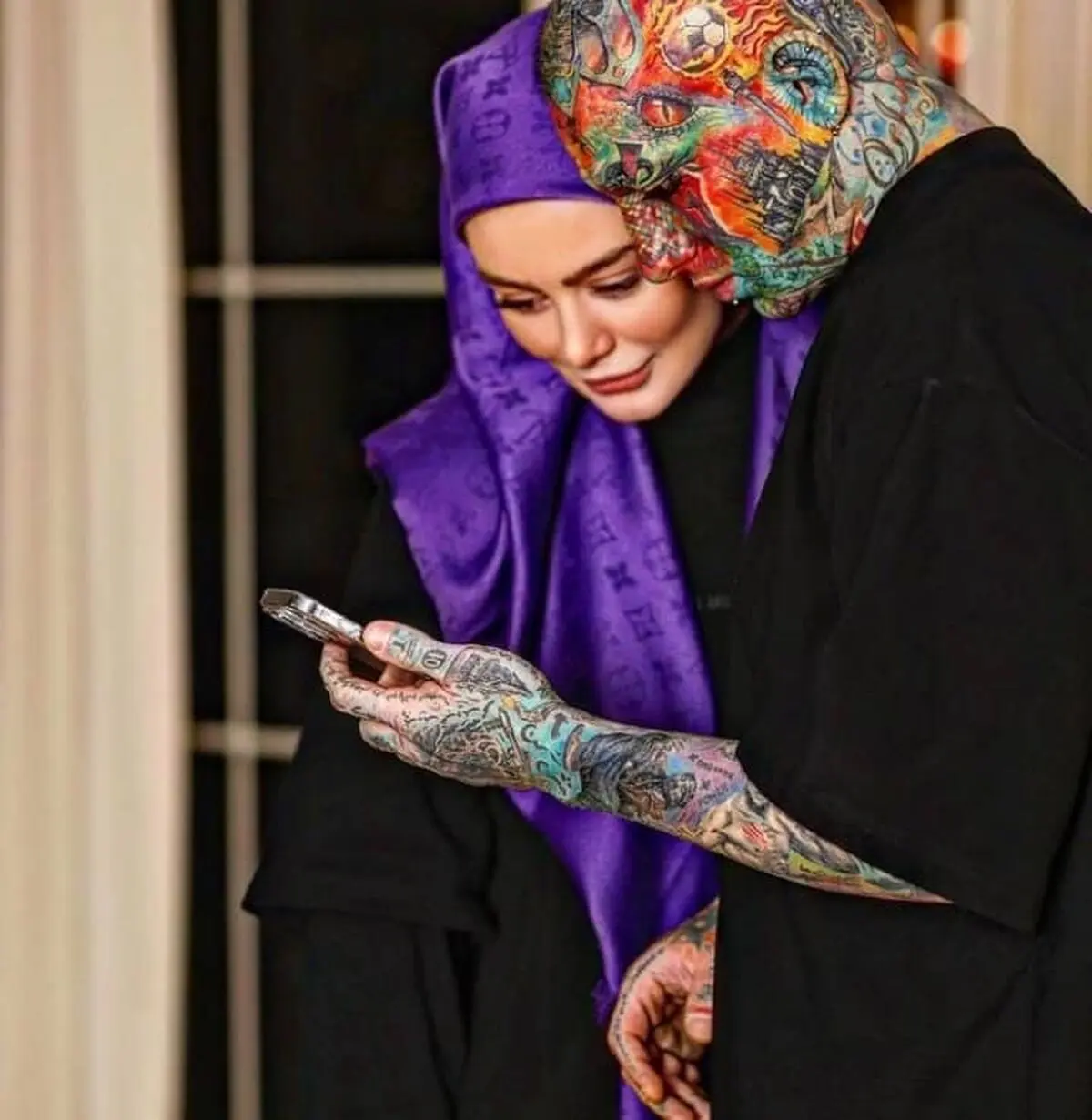 عکس+عروسی+تتلو+و+سحر+قریشی