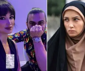 عشق بازی "روناک یونسی" با آقاشون بعد از کشف حجابش! +عکس