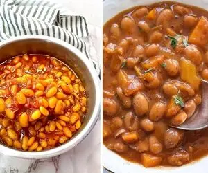 خوراک لوبیا چیتی لعاب دار و خوشمزه / دستور پخت عالی برای تهیه یه غذای ساده و مقوی