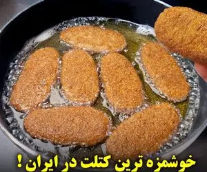 آموزش آشپزی؛ بهترین دستور پخت کتلت که همه رو دیوانه میکنه