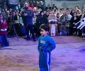 آواز محلی؛ پلنگ سه ساله یه جور مازنی تکدست میرقصه همه کشیدن کنار ایشون بدرخشه