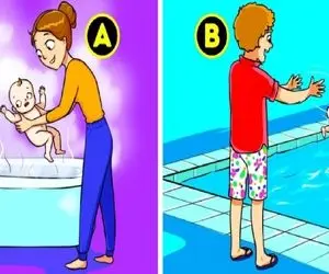 بازی فکری؛ اگه با هوشت فک و صورت آوردی پایین بگو کدوم شخص احمق؟؟