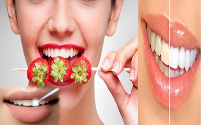 ۶ ترفند ساده برای سفید کردن دندان‌ها