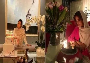 مقایسه دکوراسیون عمارت الناز شاکردوست با خانه پریناز ایزدیار؛ چه لوستر مجلل و سنگینی