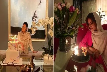 مقایسه دکوراسیون عمارت الناز شاکردوست با خانه پریناز ایزدیار؛ چه لوستر مجلل و سنگینی