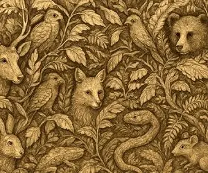 بازی فکری؛ اگه بینایی HD با سطح بهره هوشی ۱۶۱+ داری حیوانات با تُن قهوه‌ای را بشمار