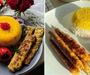 طرز تهیه کباب کوبیده مرغ / دستور پخت آسان با سیخ و در ماهیتابه