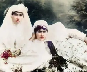 سفر به دوران قاجار؛ لباس عروس های قجری با زنان فربه و غبغب بزرگ که نمادی از مکنت بود 