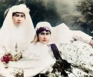 سفر به دوران قاجار؛ لباس عروس های قجری با زنان فربه و غبغب بزرگ که نمادی از مکنت بود 