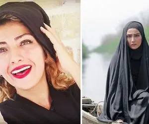 محیا دهقانی بازیگر چشم قشنگ نجلا رو یادته؟ بیا ببین چه مدلی شده اونم از نوع حوله ای!