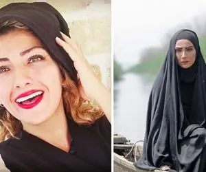 محیا دهقانی بازیگر چشم قشنگ نجلا رو یادته؟ بیا ببین چه مدلی شده اونم از نوع حوله ای!