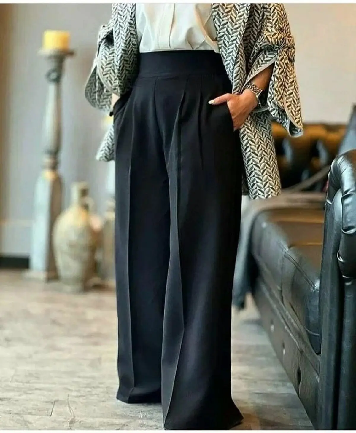 شلوار برای افراد لاغر