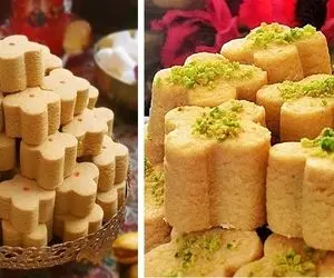 طرز تهیه شیرینی نخودچی / دستور پخت راحت و اندازه ها با لیوان