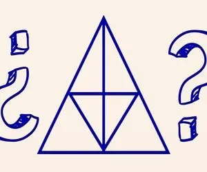 بازی فکری؛ نیم درصد آدما تونستن تعداد درست مثلث های تصویرو حدس بزنن، شما چی؟ میتونی؟
