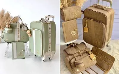 ست های ساک و چمدان مسافرتی لاکچری؛ با اینا تو فرودگاه ببیننت فک میکنن میلیاردر دبی ای