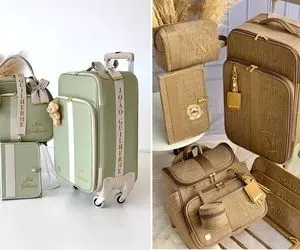 ست های ساک و چمدان مسافرتی لاکچری؛ با اینا تو فرودگاه ببیننت فک میکنن میلیاردر دبی ای