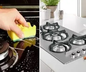 تمیز کردن گاز / تمیز کردن کل خونه یه طرف گاز یه طرف؟ اشتباه نکن چاره اش اینجاست  راحت