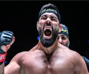 طوفان ایرانی در ACA؛ امیر علی اکبری حریف آمریکایی را در هم شکست