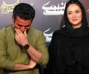 آواز شاد؛ رقص هوتن شکیبا تو مراسم نامزدی فقط که میگه بریم برقصیم